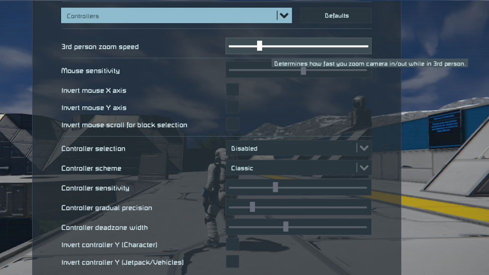  Adjusting Zoom Speed