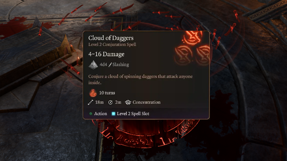  Cloud of Daggers