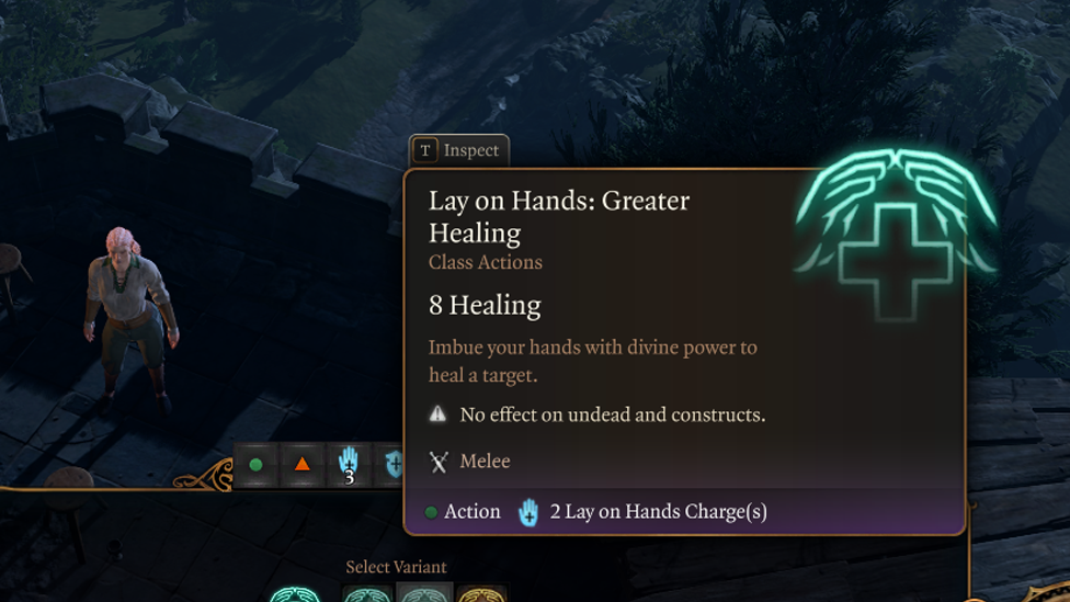  Lay on Hands Spell