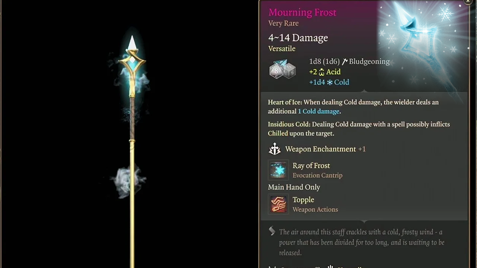  Morning Frost Weapon