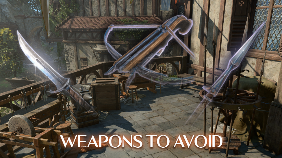  Weapons to Avoid in BG3
