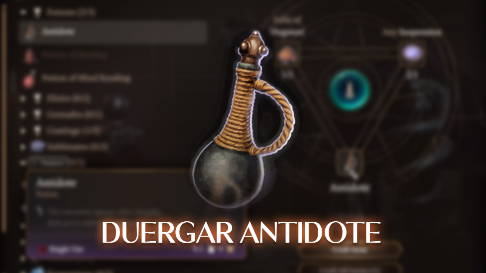  Duergar Antidote