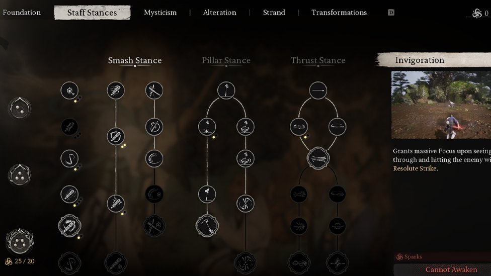  Menu Where You Can Use Skill Points