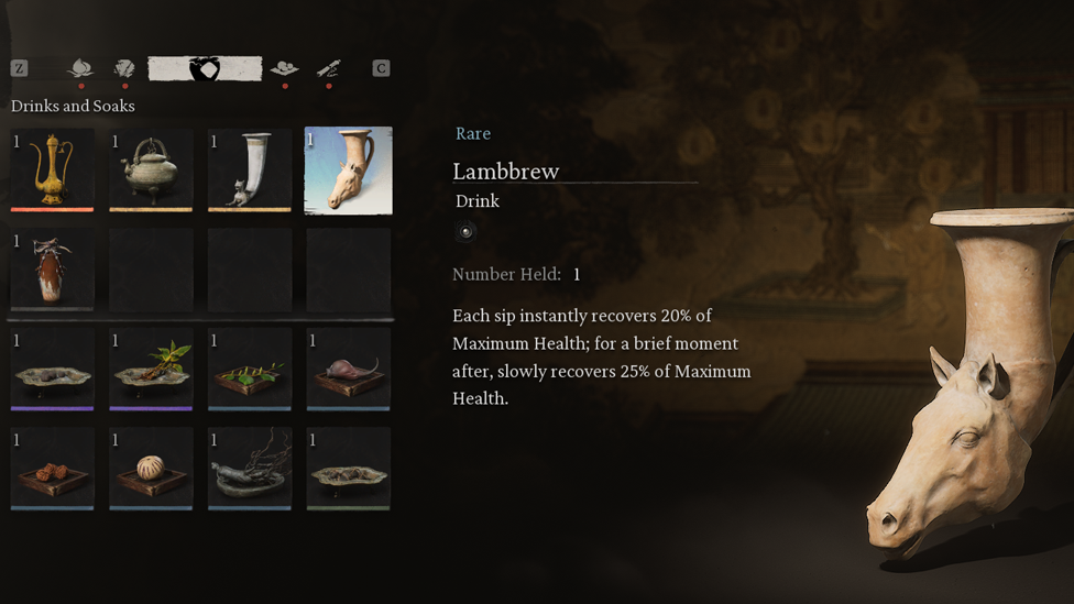  Drinks in Black Myth: Wukong