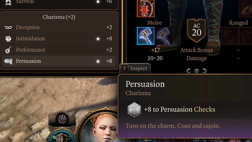  Persuasion Skill Level