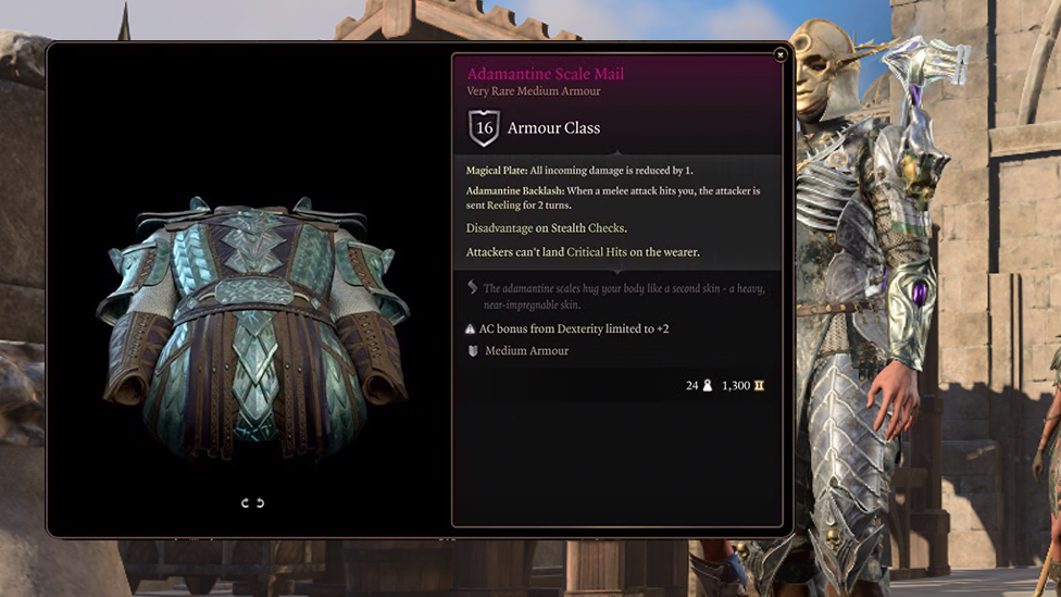   Adamantine Scale Mail