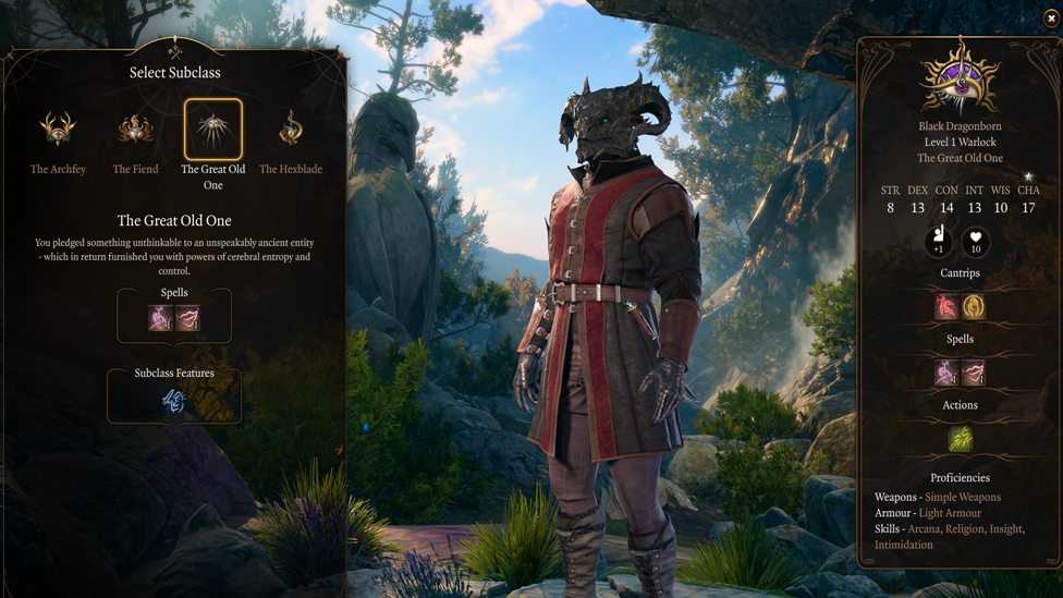  The Great Old One Subclass