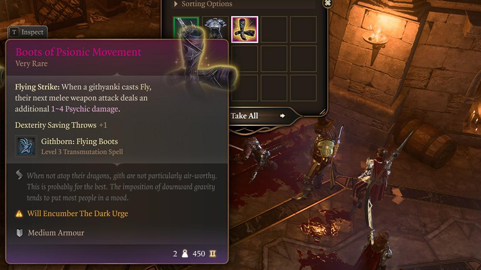  Boots Of Psionic Movement