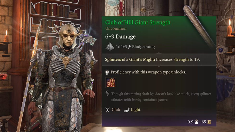  Club of Hill Giant Strength