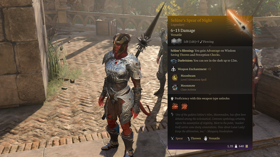  Selune's Spear of Night