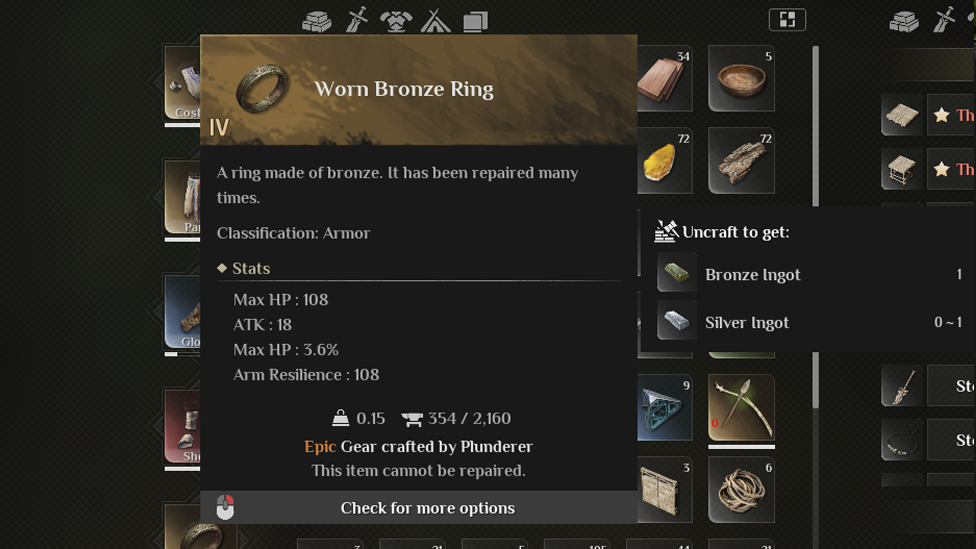  Bronze Ring Made Out of Bronze Ingots - Tin and Copper