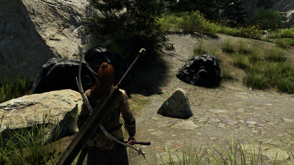  Coal Ore in Mountainous Region