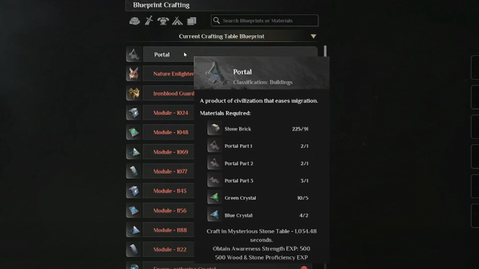  Unlocking Portal Feature Via Mysterious Mask Table