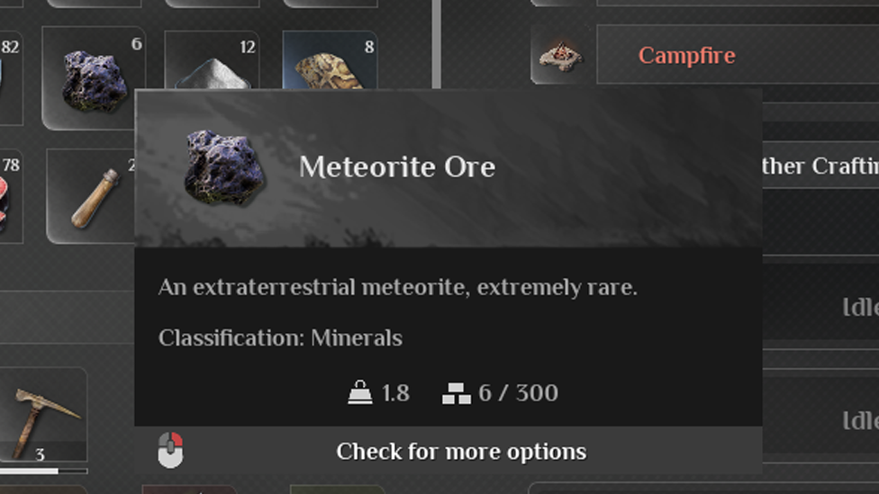  Meteorite Ore