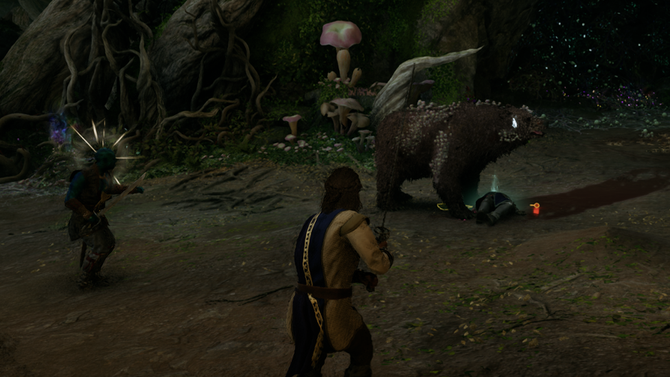 Use Companion Abilities to Defeat the Bear