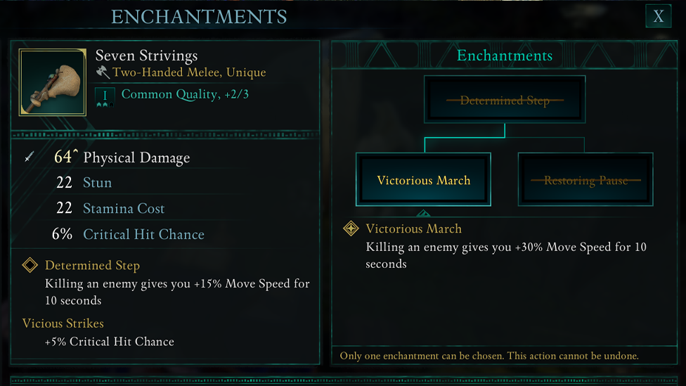 Only Weapons Can be Enchanted