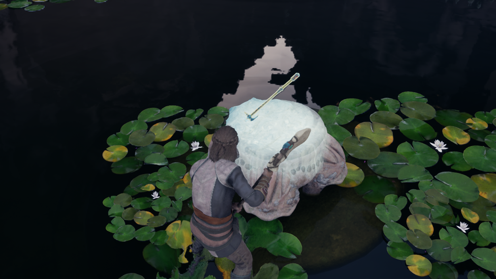 Pull the Axe From the Ice