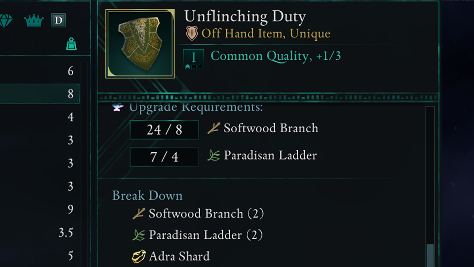 You Can Get Paradisan Ladder by Uncrafting