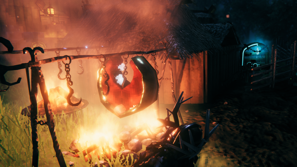 Use Iron Cooking Station to Cook Serpent Meat