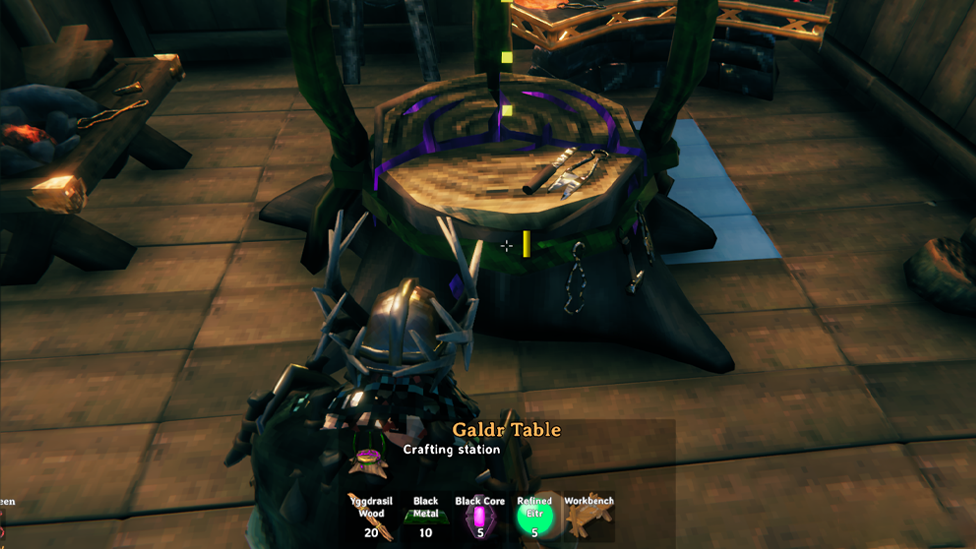 Galdr Table