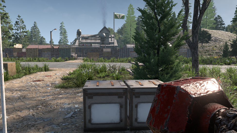 Placing Storage Boxes Near Trader Bases