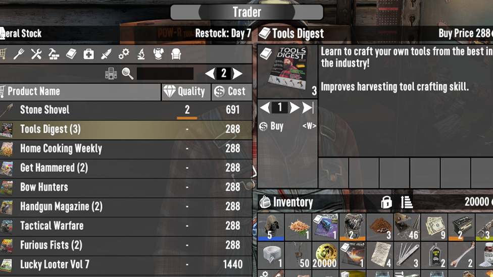 Buying Magazines From Traders