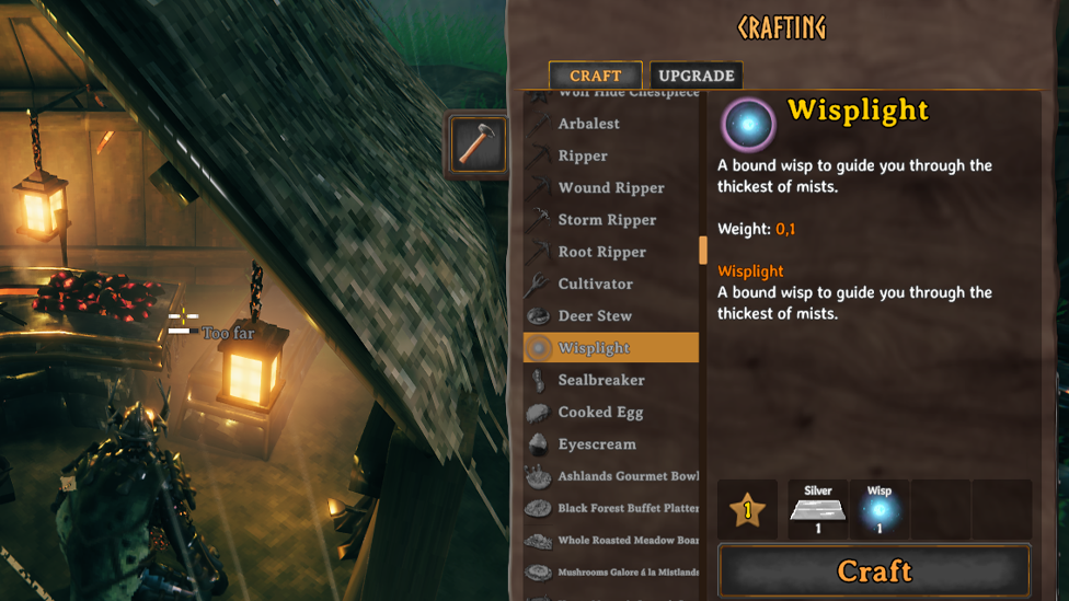Valheim Wisplight