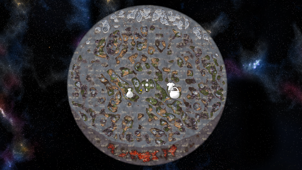 Fully Explored Map Size