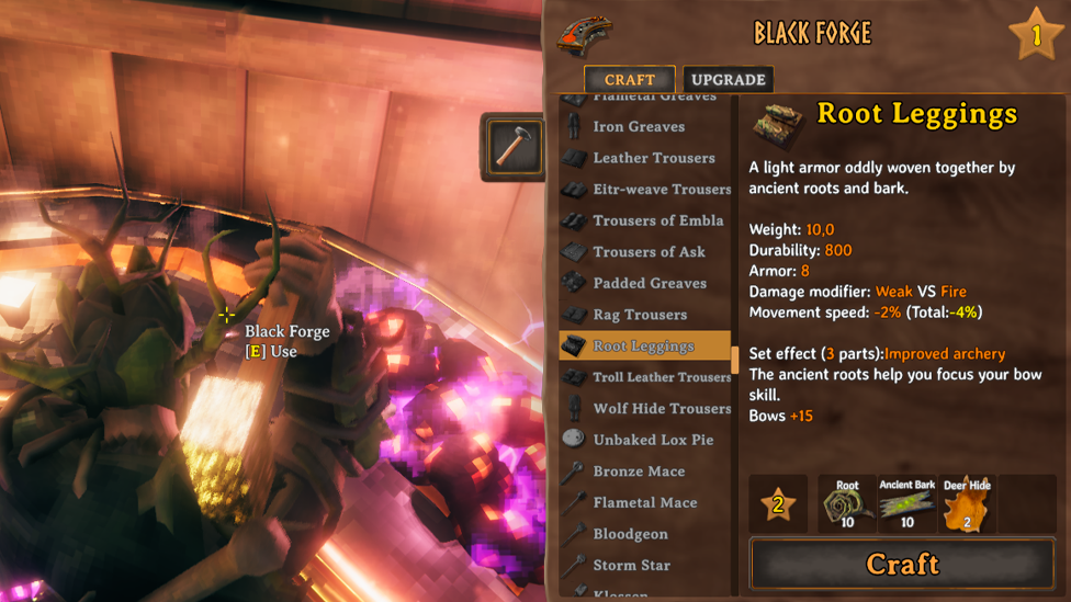 Crafting Root Leggings