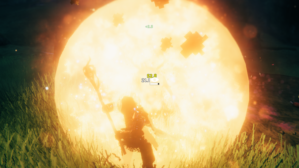 Staff of Embers in Action