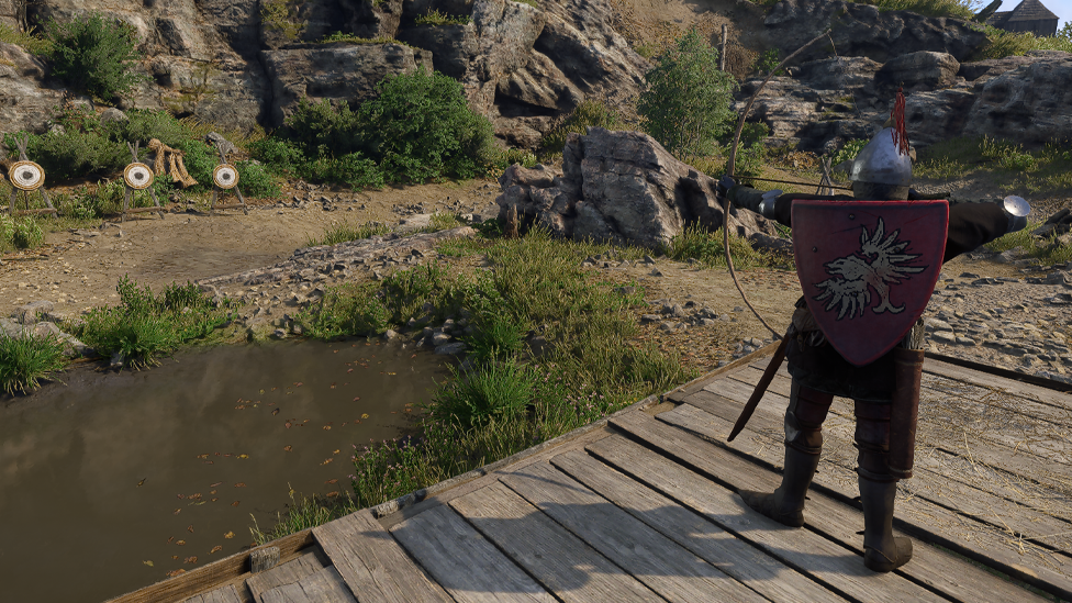 Training at Archery Spot