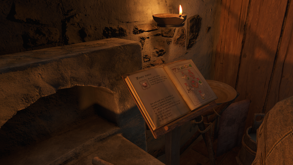 Reading  the Recipe Booklet