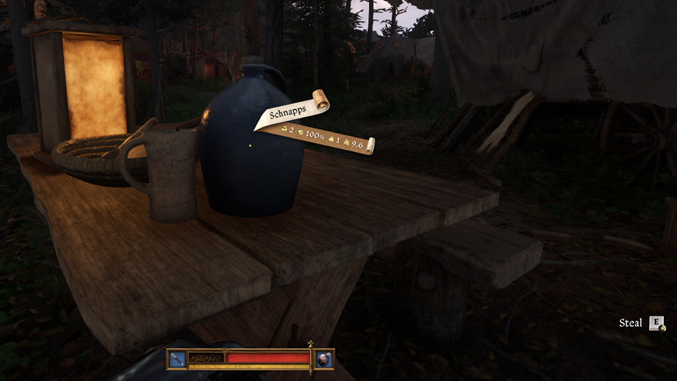 Stealing an Item