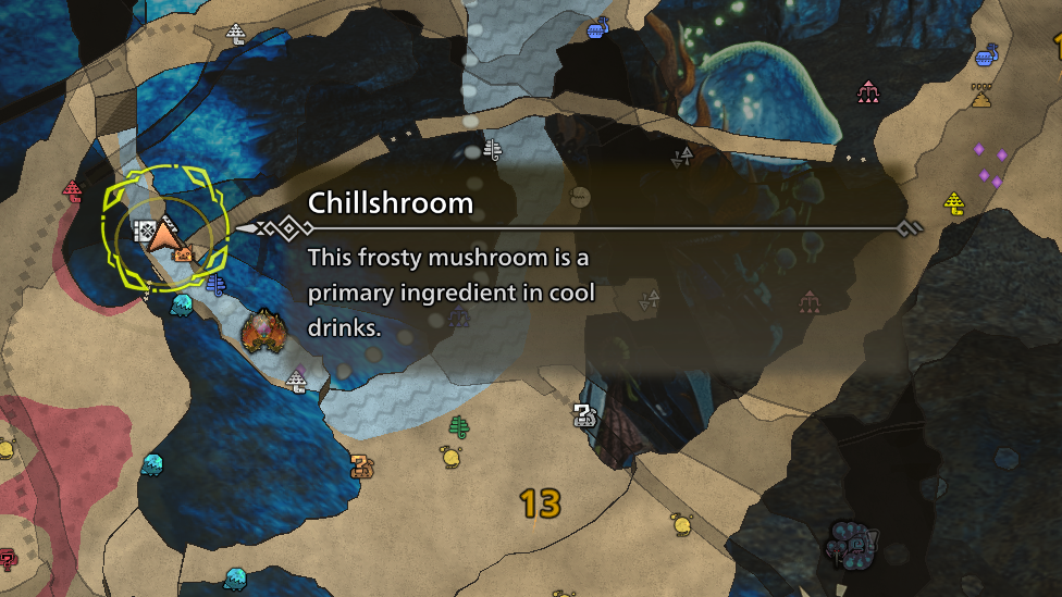 Chillshrooms Area Locations