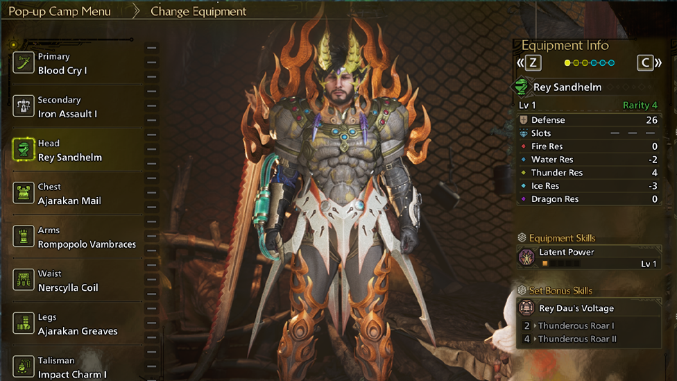 Some Armor Provides Latent Power Which Enhance Affinity