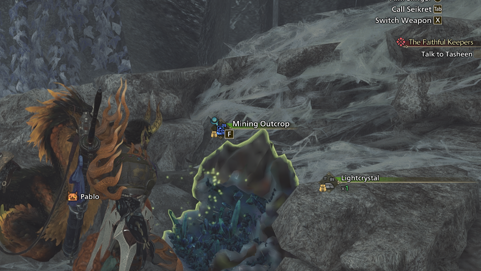 Mining Outcrop in Wyveria