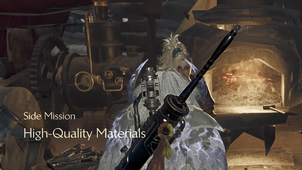 High Quality Materials Side Mission
