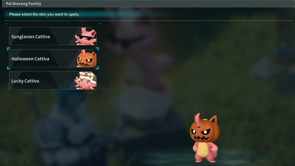 Acquiring Skins in the dressing Facility