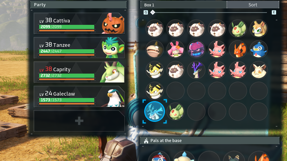 Drop the Pal in Pal Dropbox to Reset the Skill