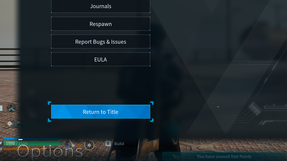 Return to the Game Title and Get Back into the Game Again