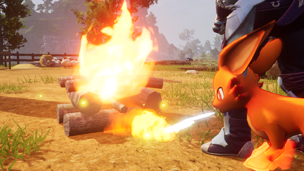 Fires in Palworld