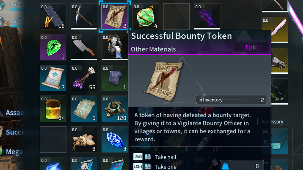 Bounty Tokens in Palworld