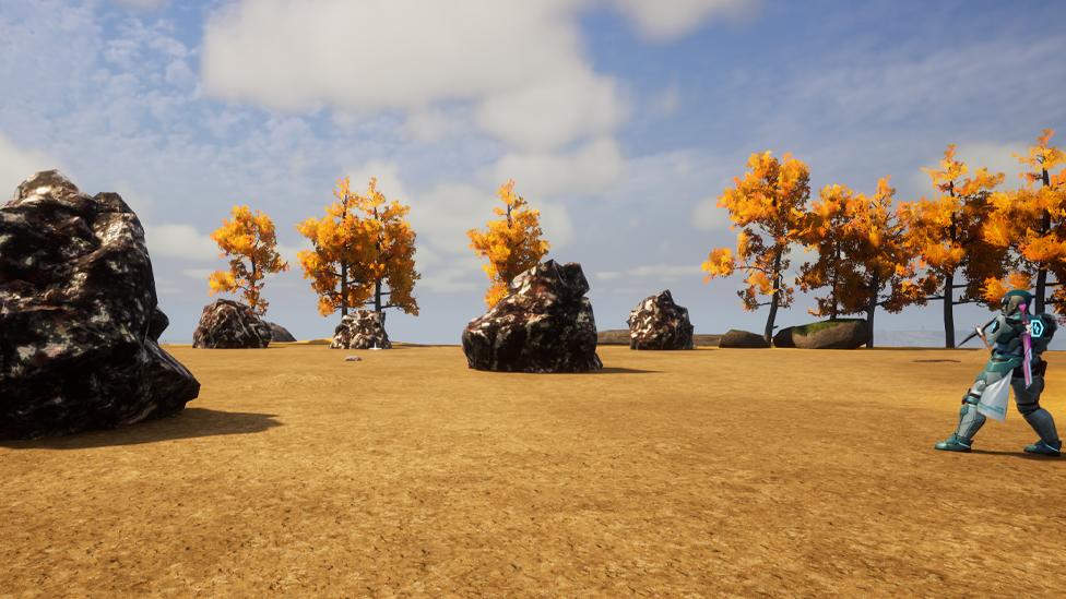 Southwest of the Small Settlement Base