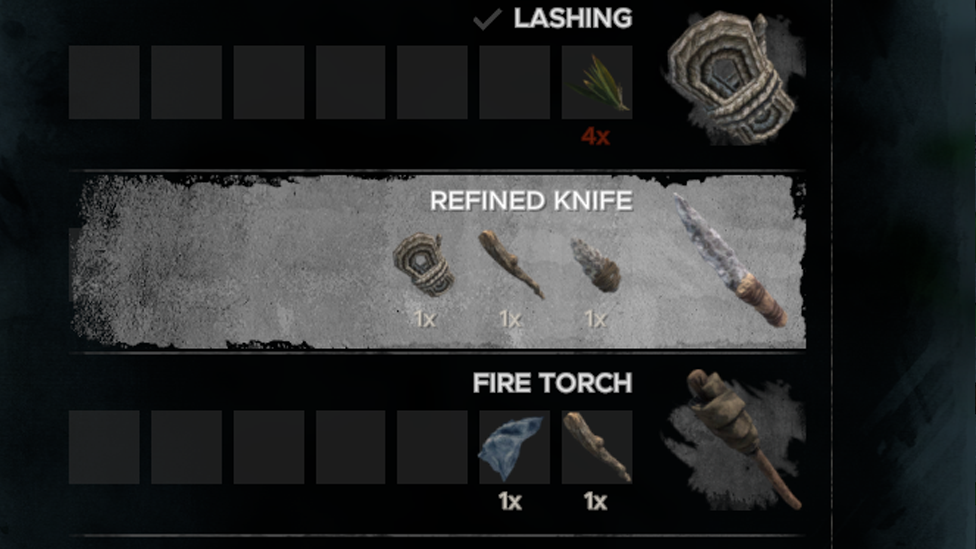 Refined Knife Recipe