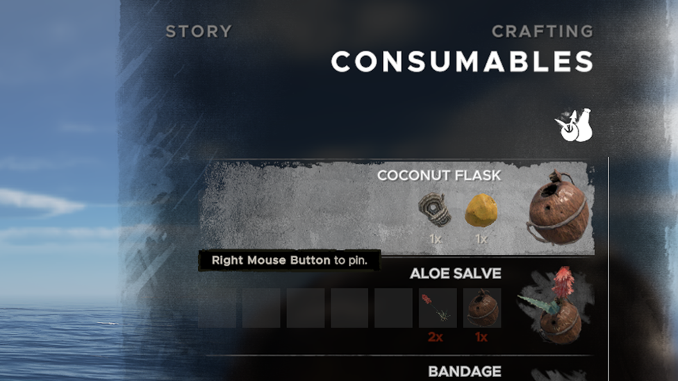 Coconut Flask Crafting Recipe