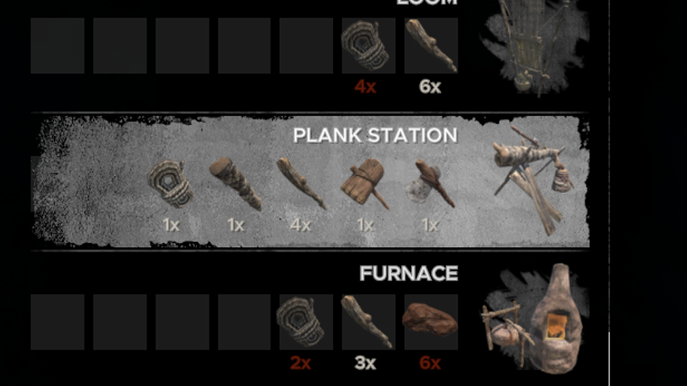 Crafting Plank Station