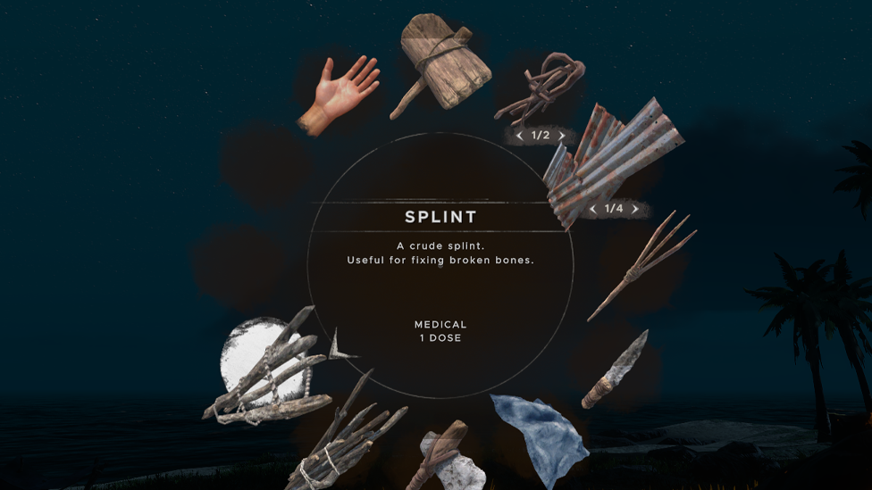 Splints in Stranded Deep