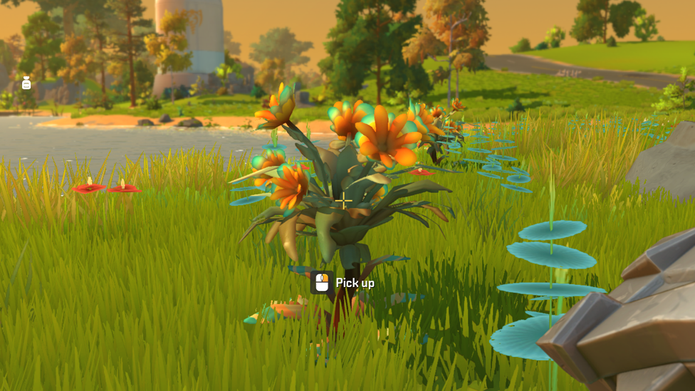 Pigment Flowers in Scrap Mechanic