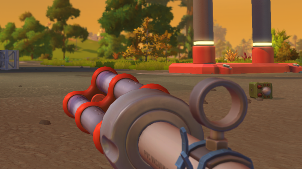 Spudling Gun in Scrap Mechanic