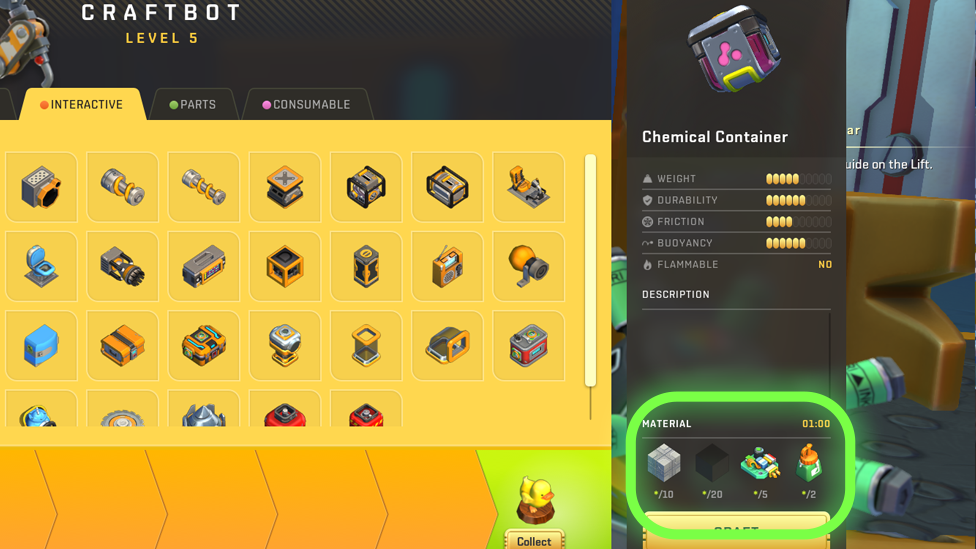 Using Glue to Craft Chemical Containers